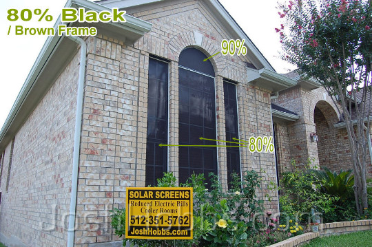 Pflugerville TX Solar Blinds aka Solar Window Screens