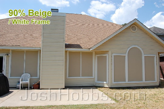 Round Rock TX Sun Screens aka Solar Window Screens